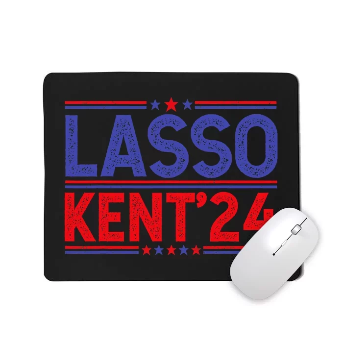 Lasso Kent 24 Funny Usa Flag Sports 4th Of July Election Mousepad