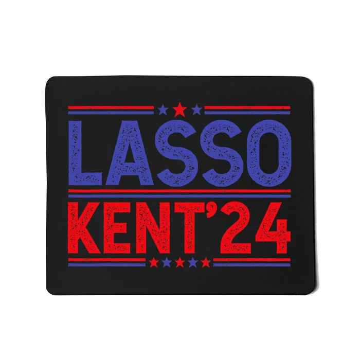 Lasso Kent 24 Funny Usa Flag Sports 4th Of July Election Mousepad