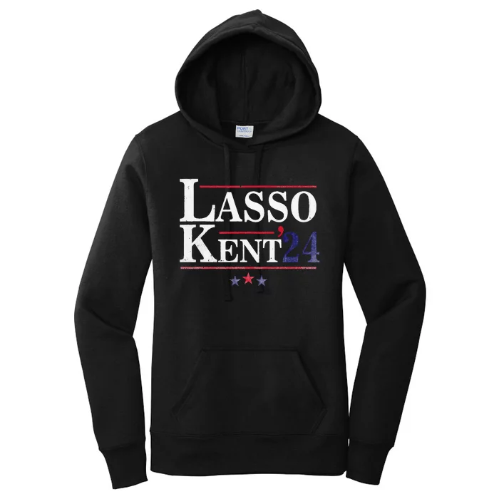 Lasso Kent' 24 Funny Sports Women's Pullover Hoodie