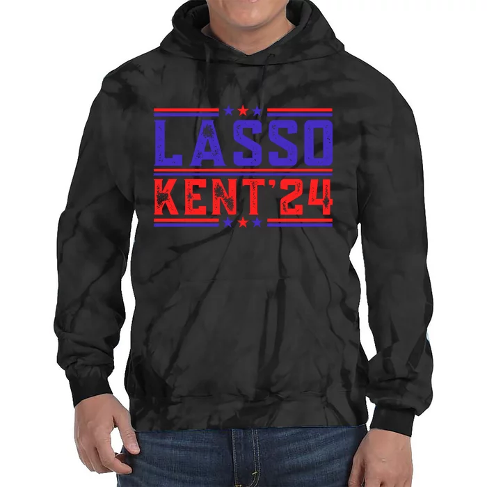 Lasso Kent 24 Funny Sports Tie Dye Hoodie