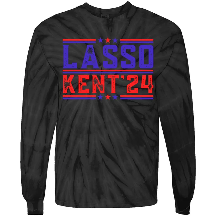 Lasso Kent 24 Funny Sports Tie-Dye Long Sleeve Shirt