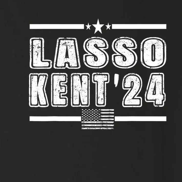 Lasso Kent 24 Funny Usa Flag Sports 4th Of July Toddler Long Sleeve Shirt