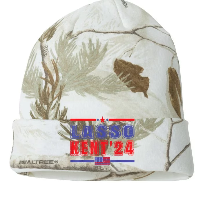 Lasso Kent 24 Funny Usa Flag Sports 4th Of July Kati - 12in Camo Beanie