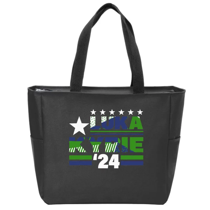 Luka Kyrie 24 For President Kyrie First Name Zip Tote Bag