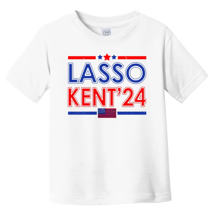 Lasso Kent 2024 Vintage USA Political Toddler T-Shirt