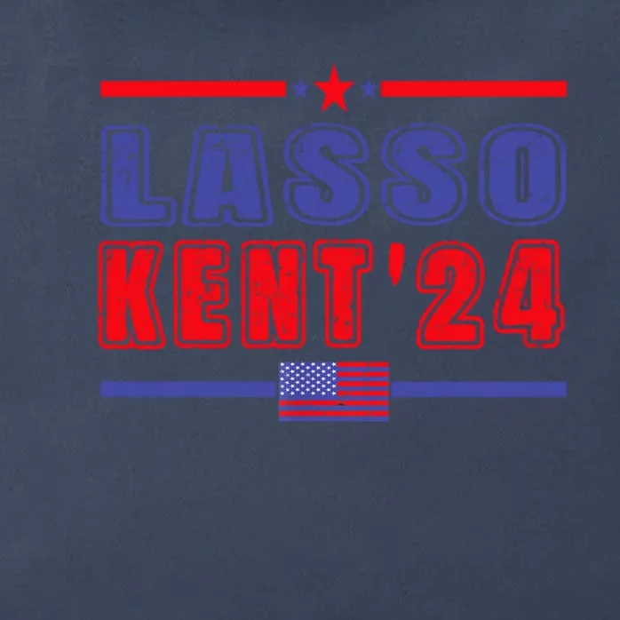 Lasso Kent 24 Funny Usa Flag Sports 4th Of July Zip Tote Bag