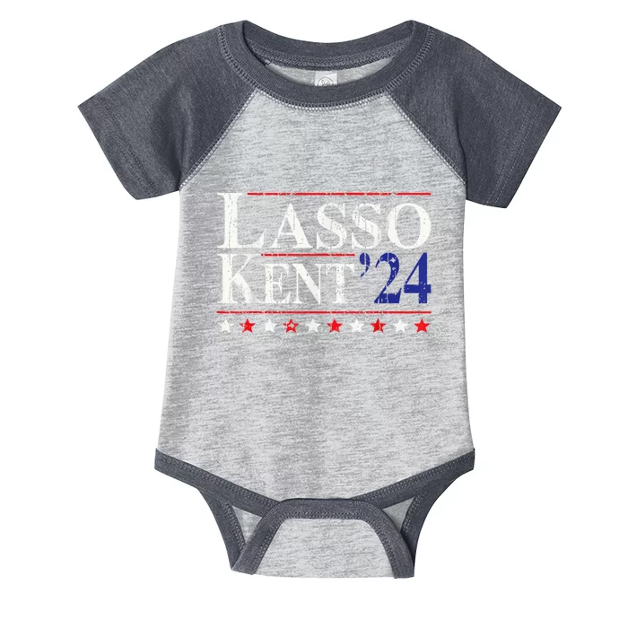 Lasso Kent 24 Funny Sports Infant Baby Jersey Bodysuit