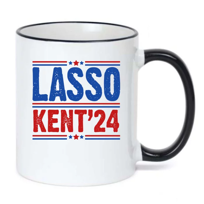 Lasso Kent 2024 Distressed Politcal Black Color Changing Mug