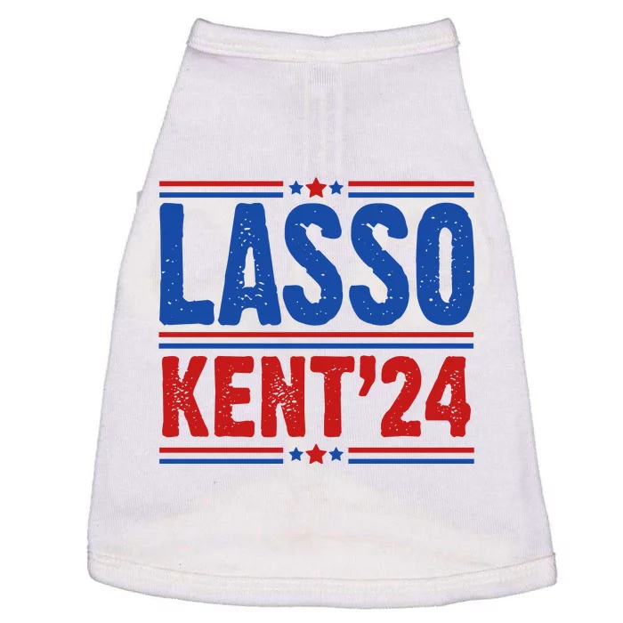 Lasso Kent 2024 Distressed Politcal Doggie Tank