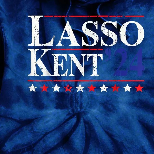 Lasso Kent 24 Funny Sports Tie Dye Hoodie