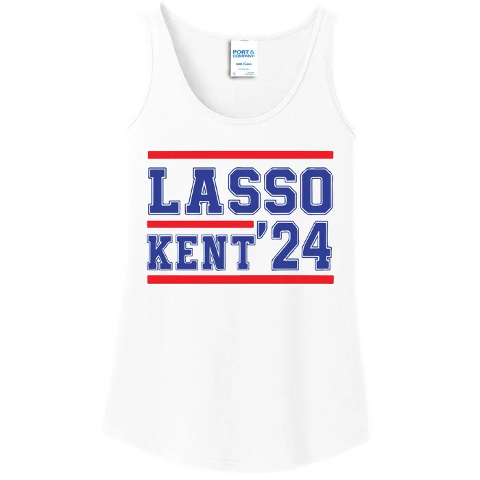 Lasso Kent 2024 Red And Blue American Ladies Essential Tank