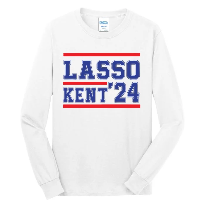 Lasso Kent 2024 Red And Blue American Tall Long Sleeve T-Shirt