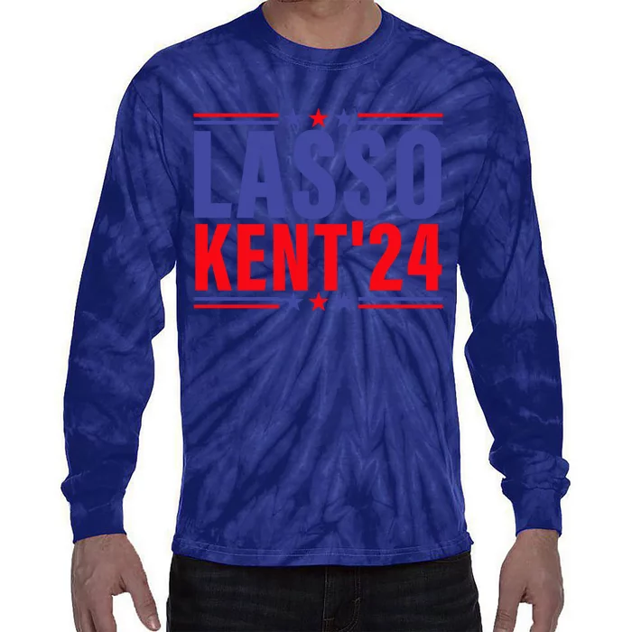 Lasso Kent 24 Funny Sports Tie-Dye Long Sleeve Shirt