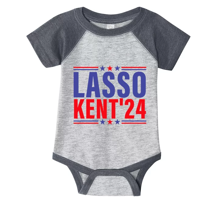 Lasso Kent 24 Funny Sports Infant Baby Jersey Bodysuit