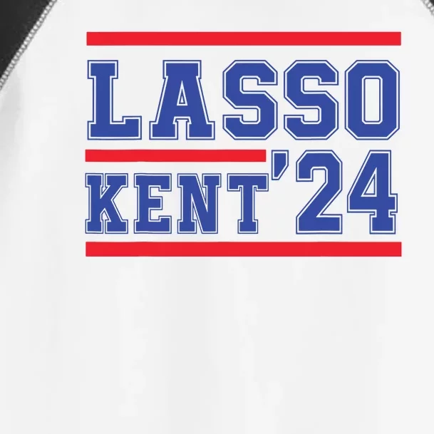 Lasso Kent' 2024 Red And Blue American Toddler Fine Jersey T-Shirt