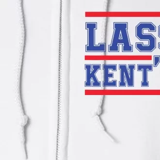 Lasso Kent' 2024 Red And Blue American Full Zip Hoodie