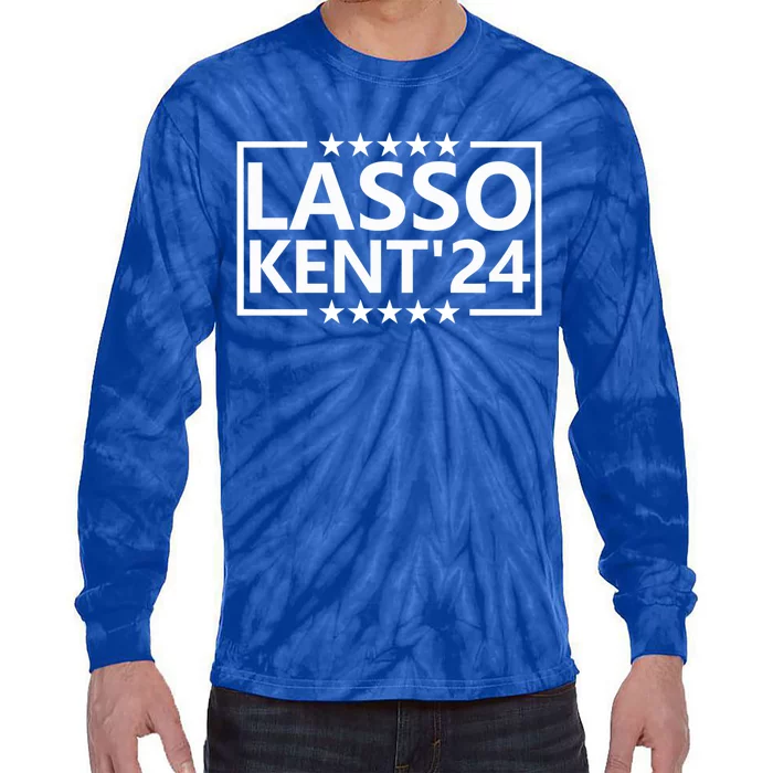 Lasso Kent 24 Funny Sports Tie-Dye Long Sleeve Shirt