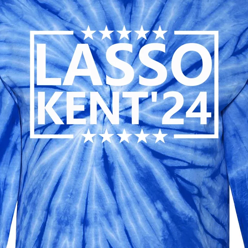 Lasso Kent 24 Funny Sports Tie-Dye Long Sleeve Shirt