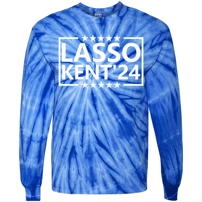 Lasso Kent 24 Funny Sports Tie-Dye Long Sleeve Shirt