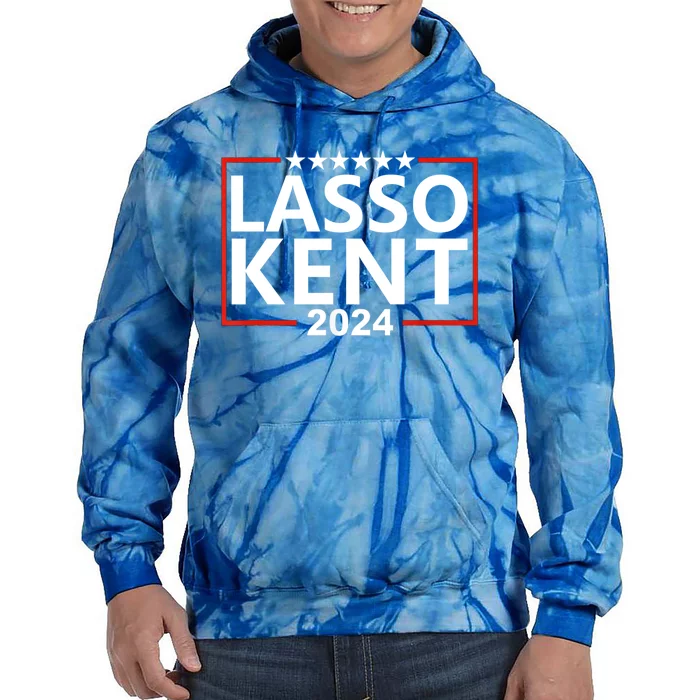 Lasso Kent 24 Funny Sports Tie Dye Hoodie