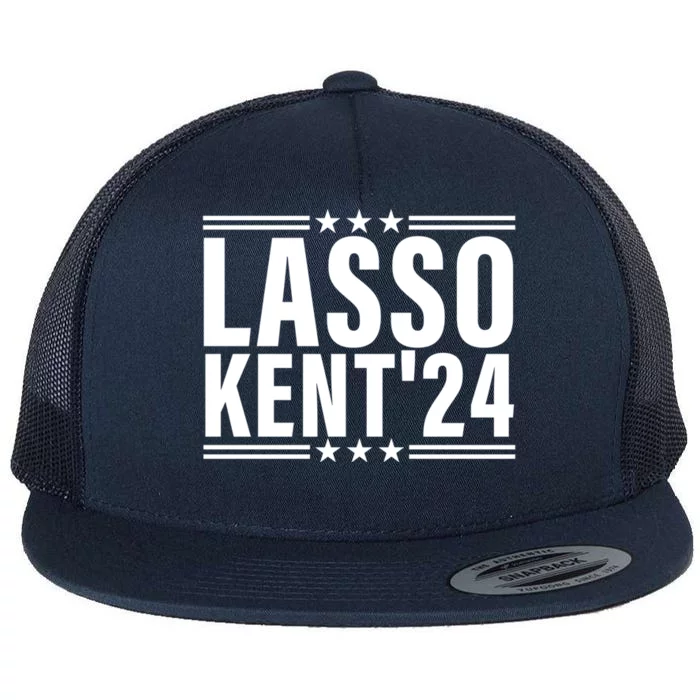 Lasso Kent 24 Funny Sports Flat Bill Trucker Hat