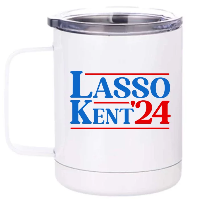 Lasso Kent 24 Funny Sport Front & Back 12oz Stainless Steel Tumbler Cup