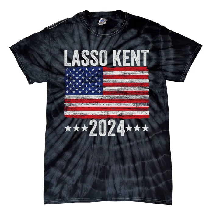 Lasso Kent 24 Funny Sports Tie-Dye T-Shirt