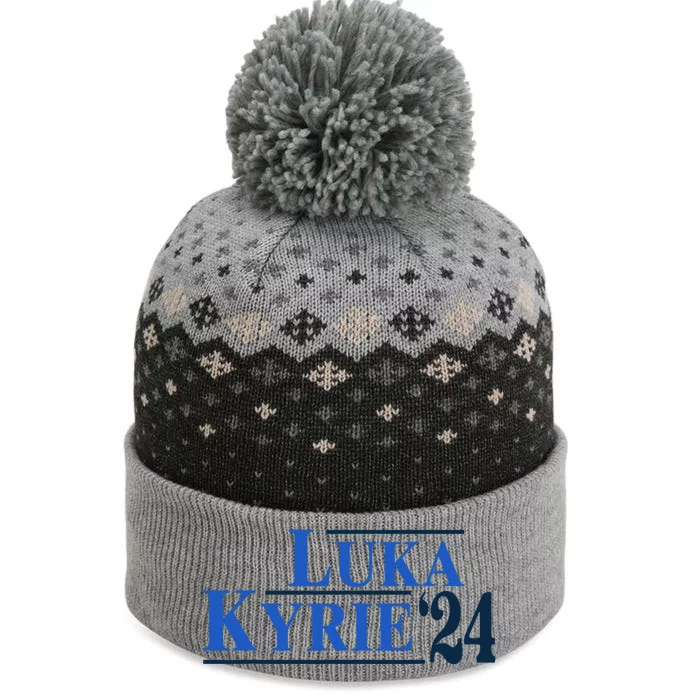 Luka Kyrie 24 For President Kyrie First Name The Baniff Cuffed Pom Beanie