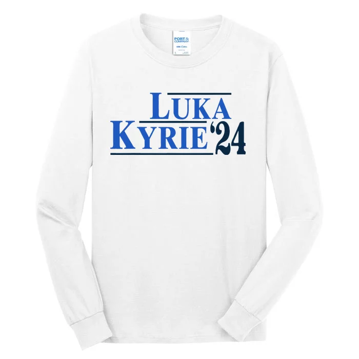 Luka Kyrie 24 For President Kyrie First Name Tall Long Sleeve T-Shirt