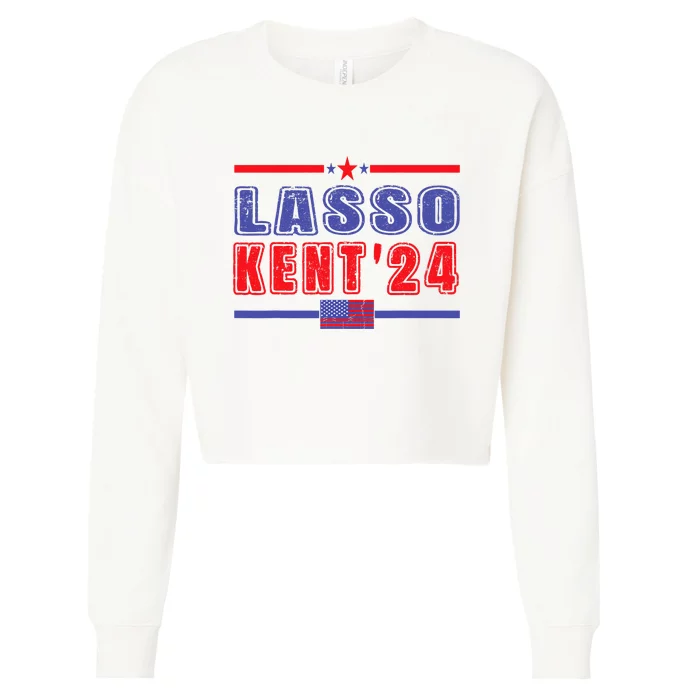 Lasso Kent 24 Funny C 4th Of July Cropped Pullover Crew