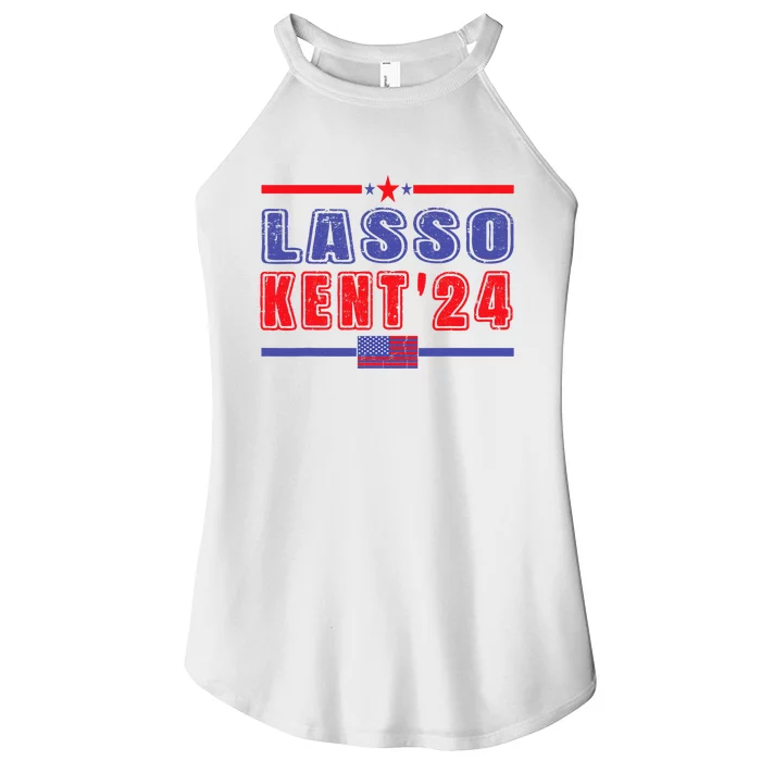 Lasso Kent 24 Funny C 4th Of July Women’s Perfect Tri Rocker Tank