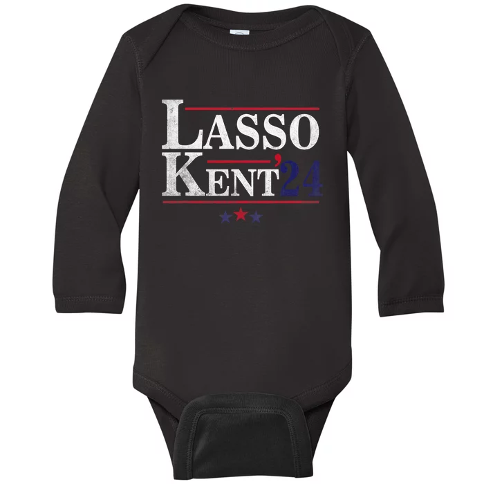 Lasso Kent 24 Funny Sports Design Baby Long Sleeve Bodysuit