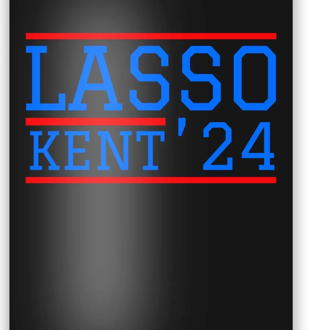 Lasso Kent 2024 Red And Blue American Poster