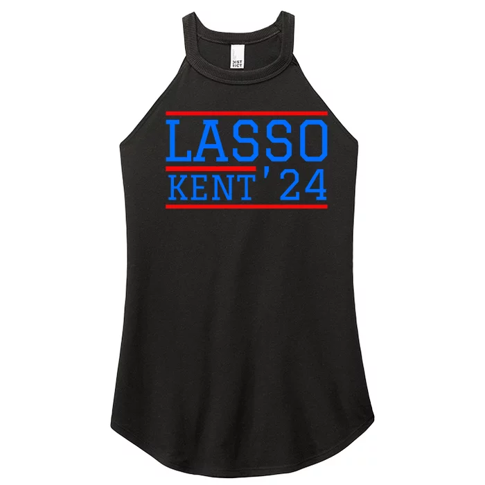 Lasso Kent 2024 Red And Blue American Women’s Perfect Tri Rocker Tank