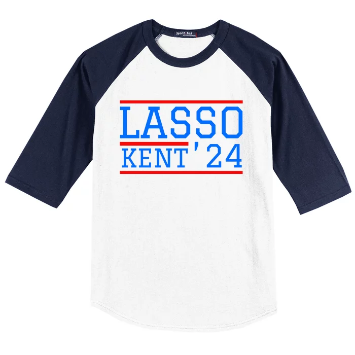 Lasso Kent 2024 Red And Blue American Baseball Sleeve Shirt