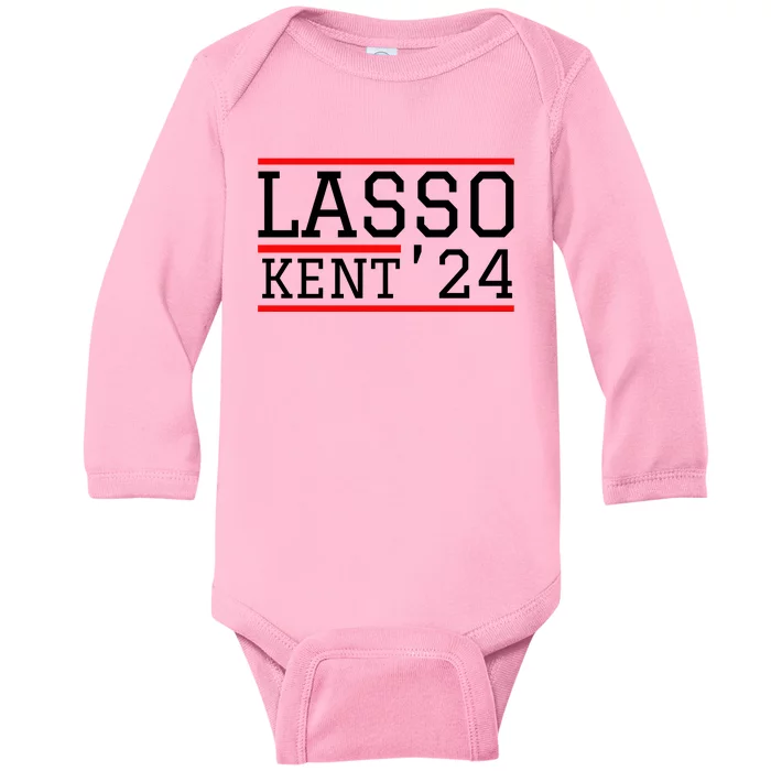 Lasso Kent 2024 Red And Blue American Baby Long Sleeve Bodysuit