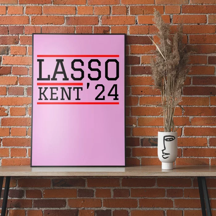 Lasso Kent 2024 Red And Blue American Poster