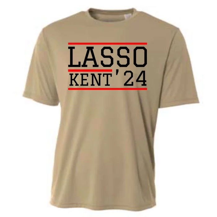 Lasso Kent 2024 Red And Blue American Cooling Performance Crew T-Shirt