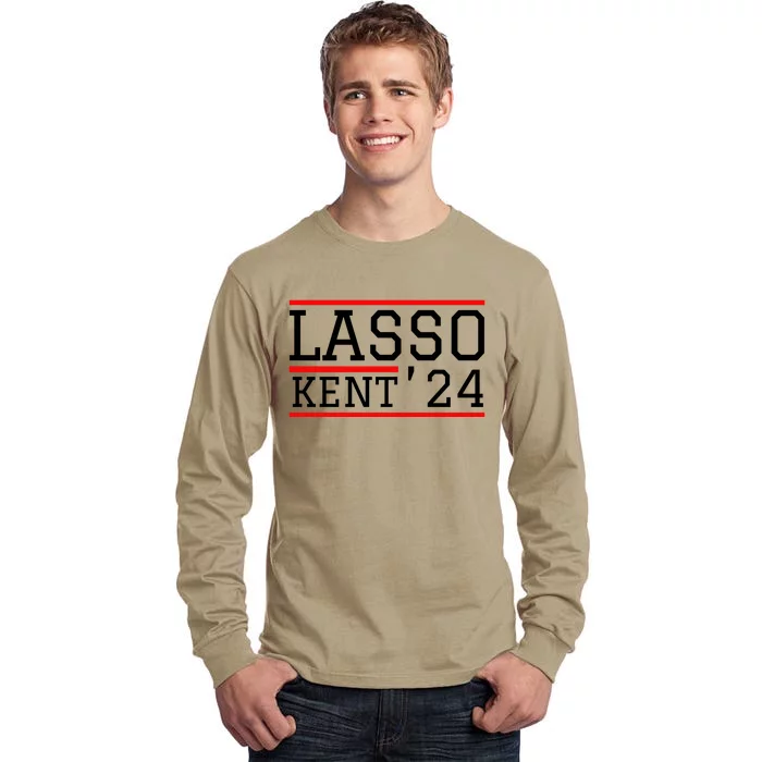 Lasso Kent 2024 Red And Blue American Tall Long Sleeve T-Shirt