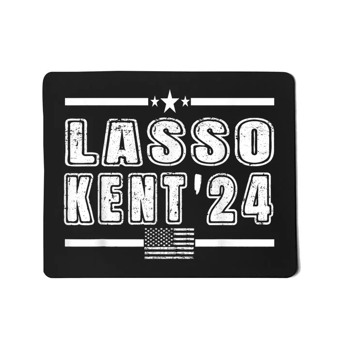 Lasso Kent 24 Funny Usa Flag Sports 4th Of July Mousepad