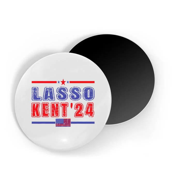 Lasso Kent 24 Funny Usa Flag Sports 4th Of July Magnet