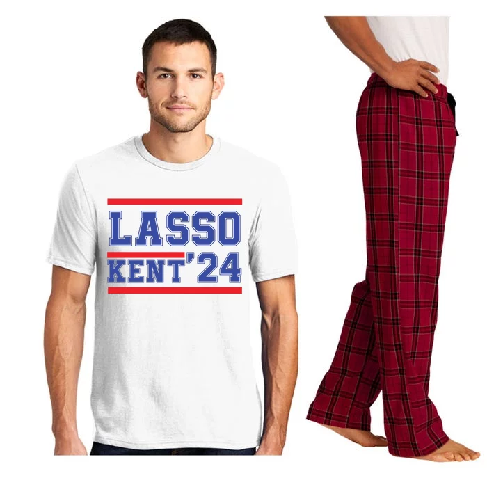 Lasso Kent' 2024 Red And Blue American Pajama Set