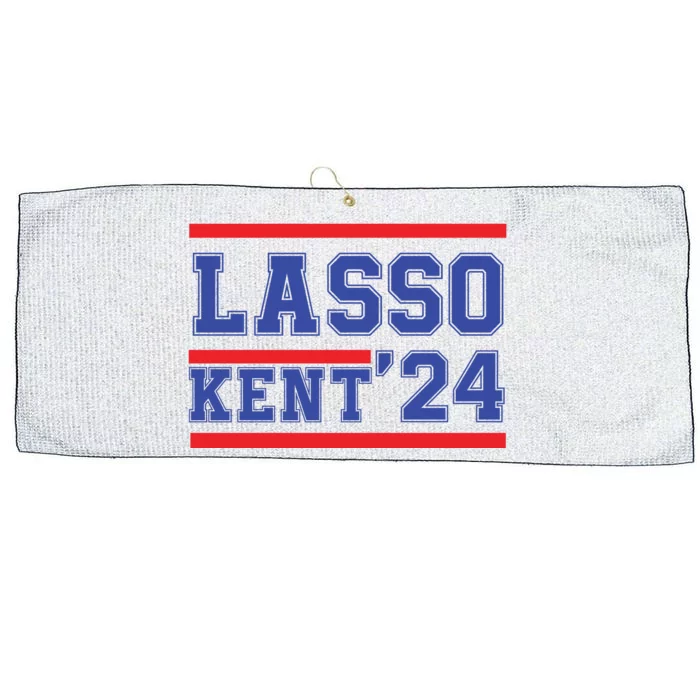 Lasso Kent' 2024 Red And Blue American Large Microfiber Waffle Golf Towel