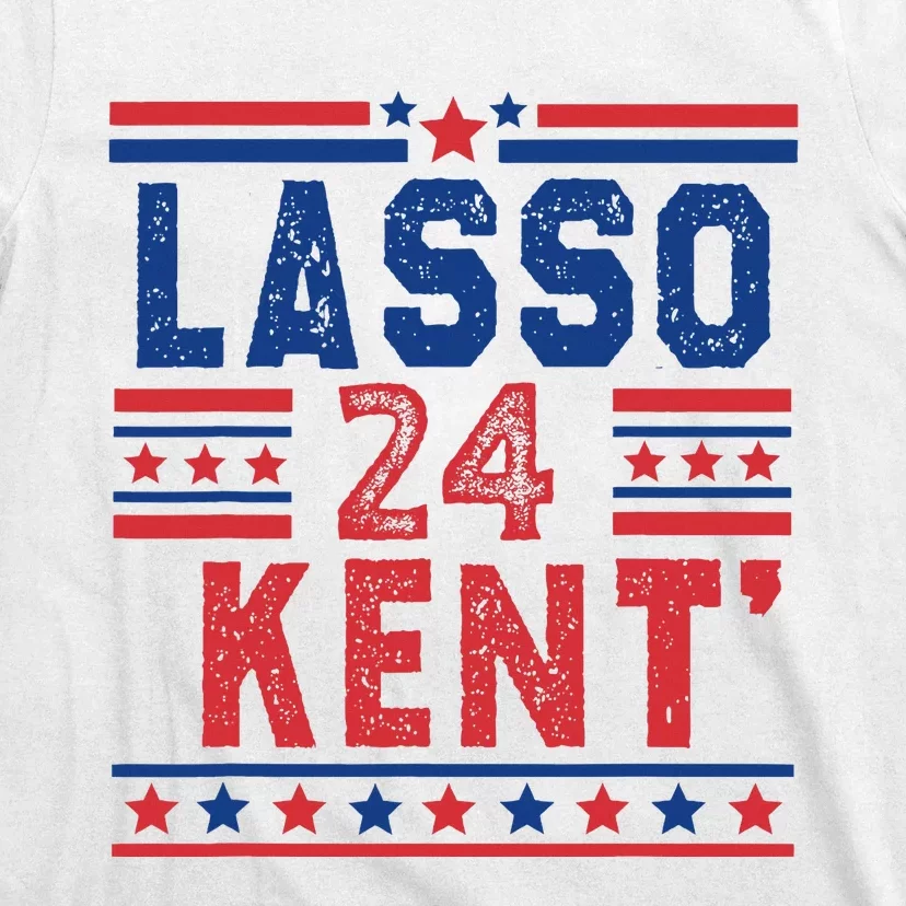 Lasso Kent 24 Funny 4th Of July Usa Flag T-Shirt