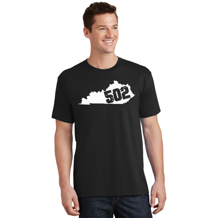 Louisville Kentucky 502 Area Code Number T-Shirt