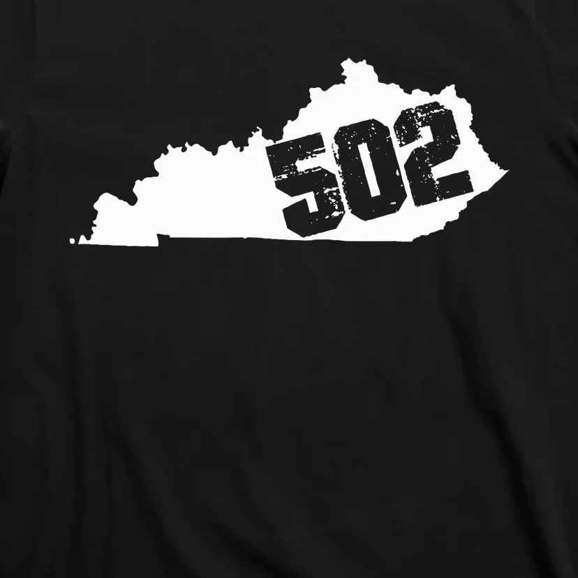 Louisville Kentucky 502 Area Code Number T-Shirt