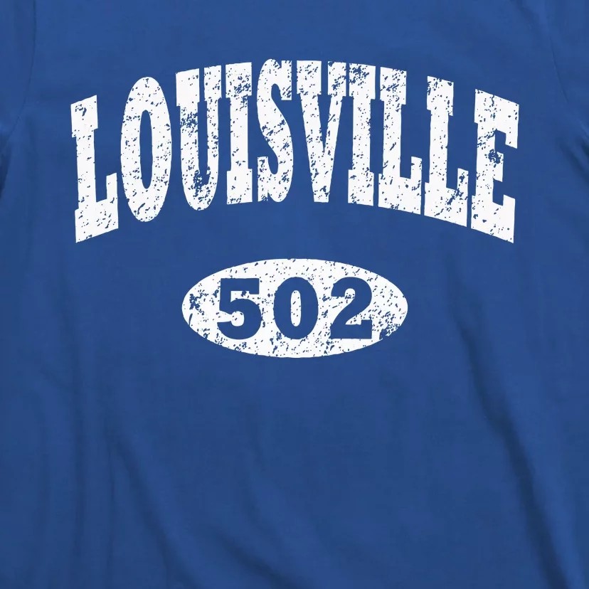 Louisville Kentucky Area Code 502 T-Shirt