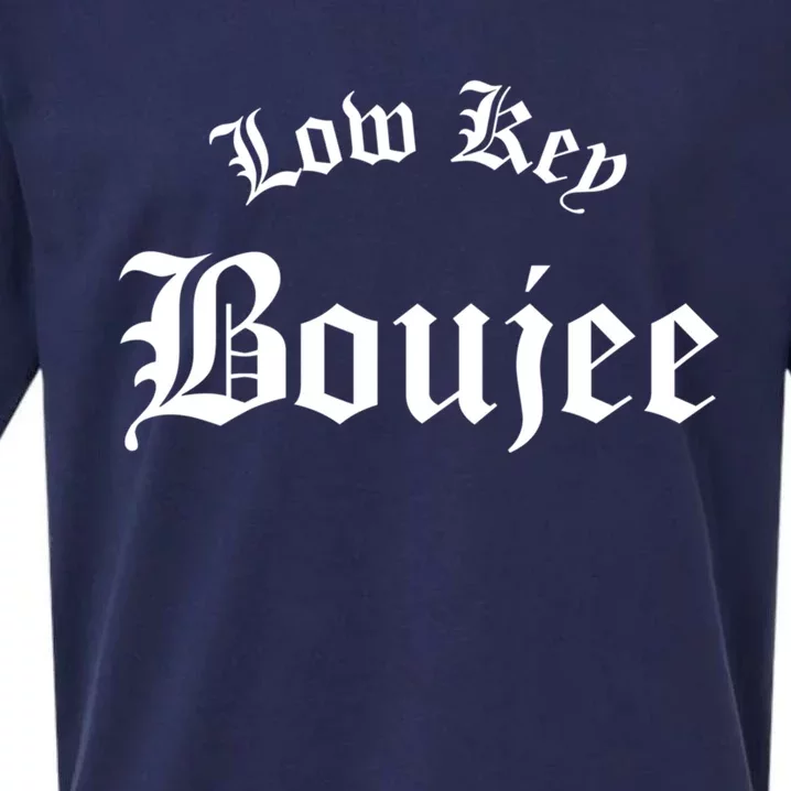 Low Key Boujee Gift Sueded Cloud Jersey T-Shirt