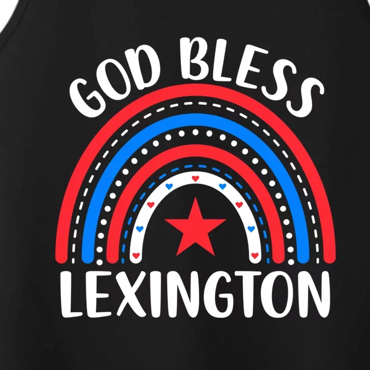 Lexington Kentucky Cute Gift I Love Lexington Usa Gift Performance Tank