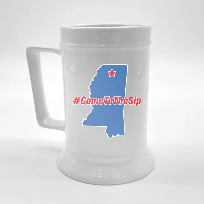 Come To The Sip Front & Back Beer Stein